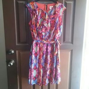 NWOT Emma & Michelle colorful dress